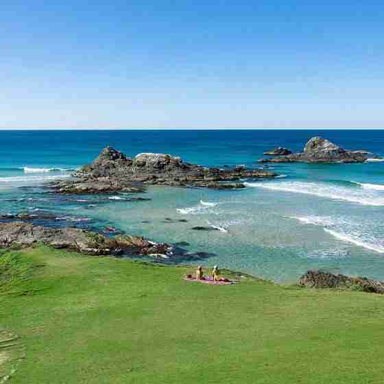 boutique accommodation byron bay Broken Head Land Picnic View